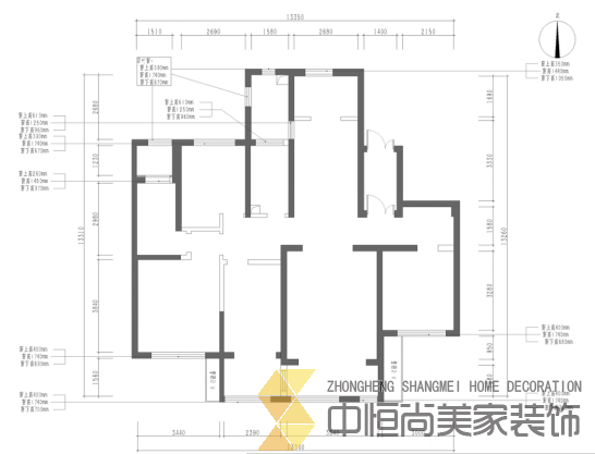 西安,西安家裝,西安家裝設(shè)計(jì),西安小戶型設(shè)計(jì)公司,裝修案例丹軒梓園效果圖